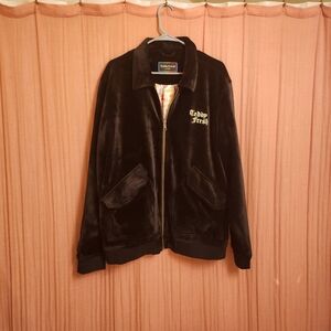 Teddy Fresh Velvet Flight Jacket